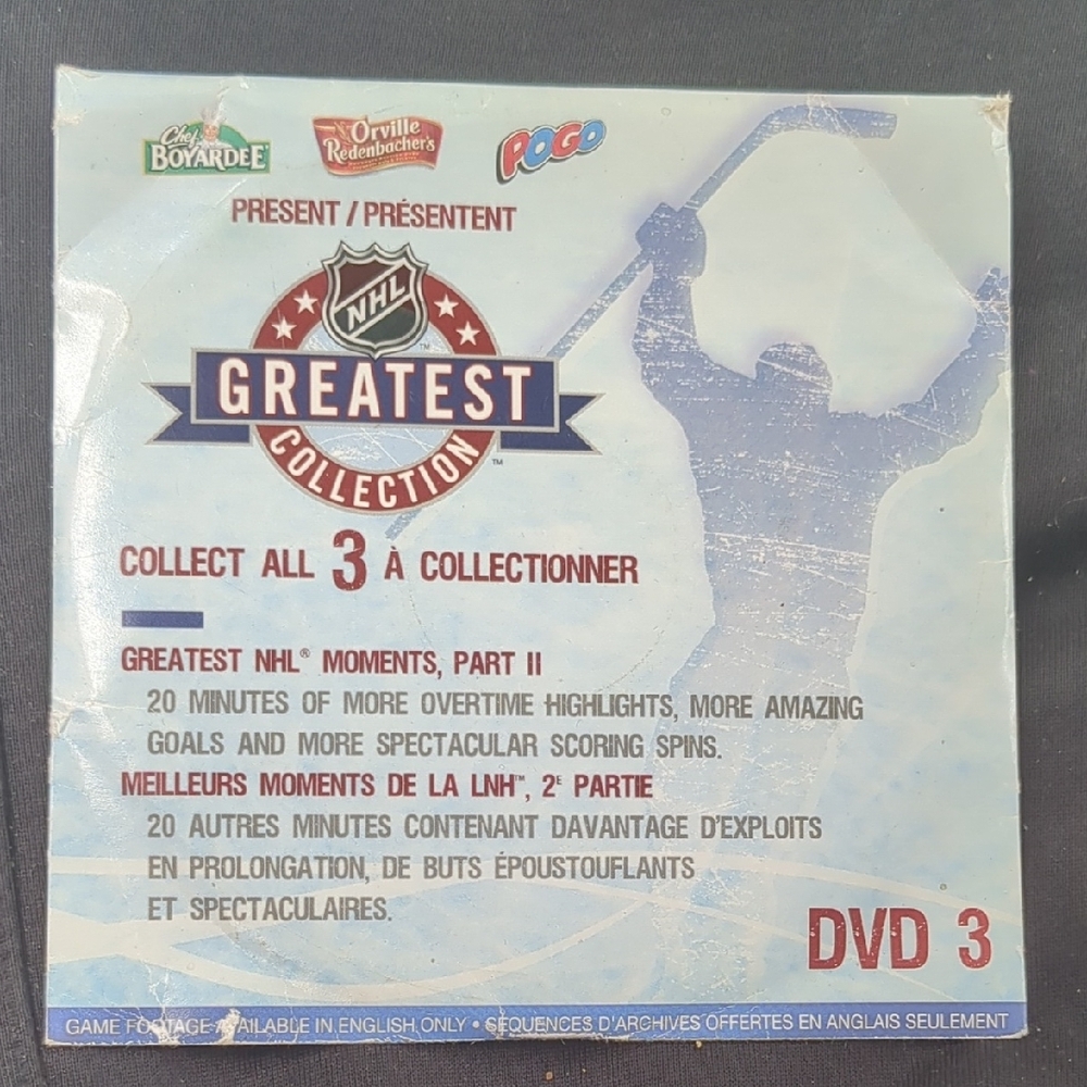 NHL Greatest Collection DVD 3